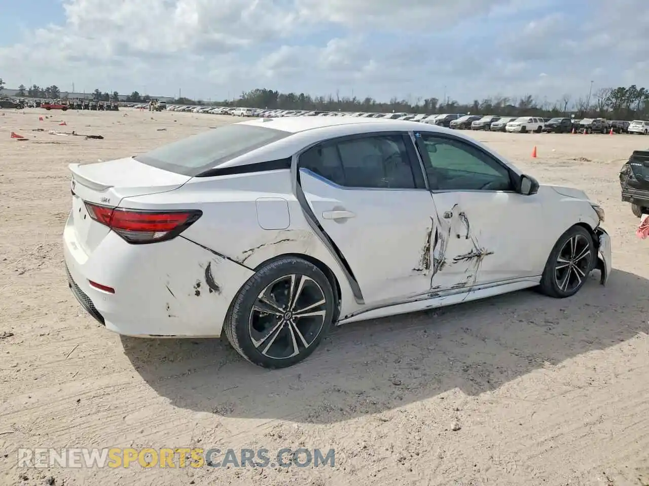 3 Photograph of a damaged car 3N1AB8DV3MY242590 NISSAN SENTRA 2021