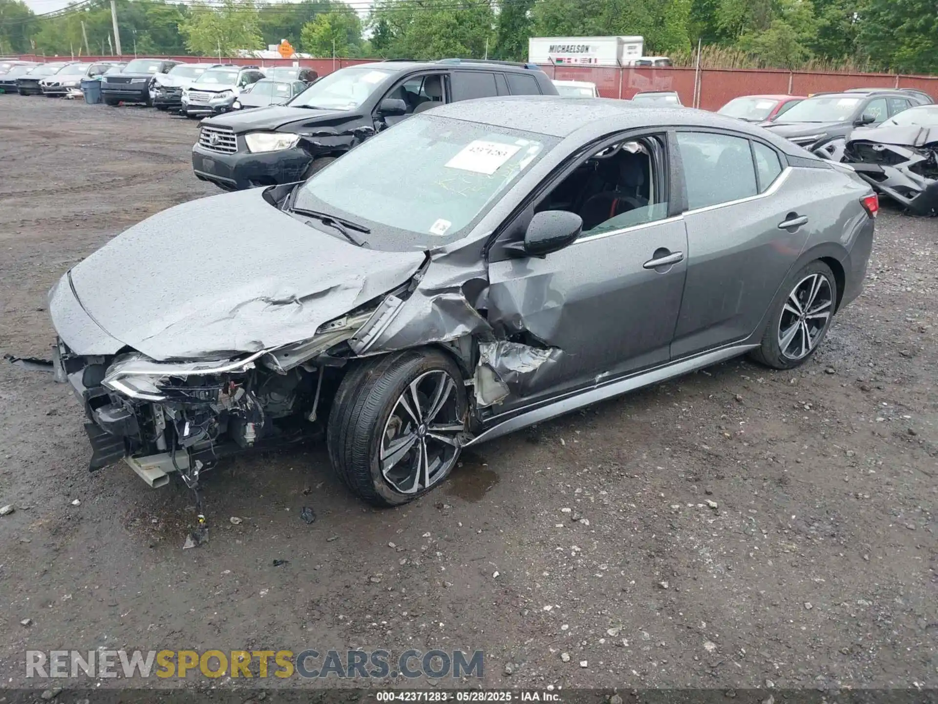2 Фотография поврежденного автомобиля 3N1AB8DV3MY251080 NISSAN SENTRA 2021