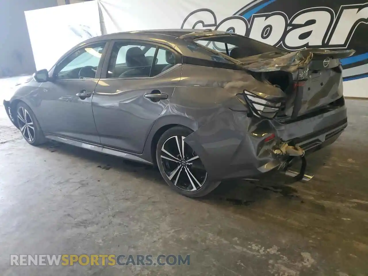 2 Photograph of a damaged car 3N1AB8DV3MY283351 NISSAN SENTRA 2021