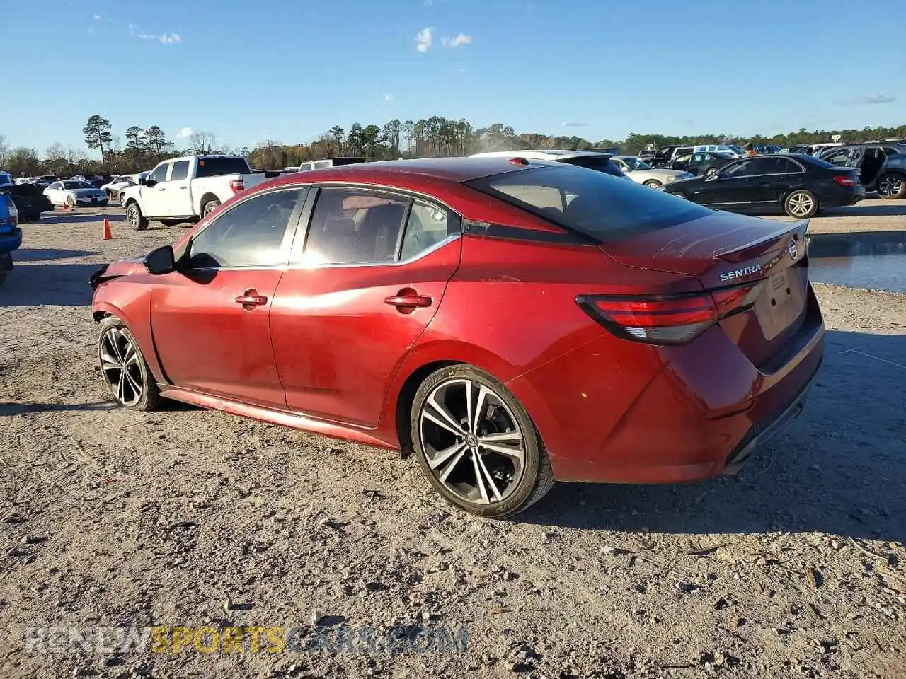 2 Photograph of a damaged car 3N1AB8DV3MY288209 NISSAN SENTRA 2021