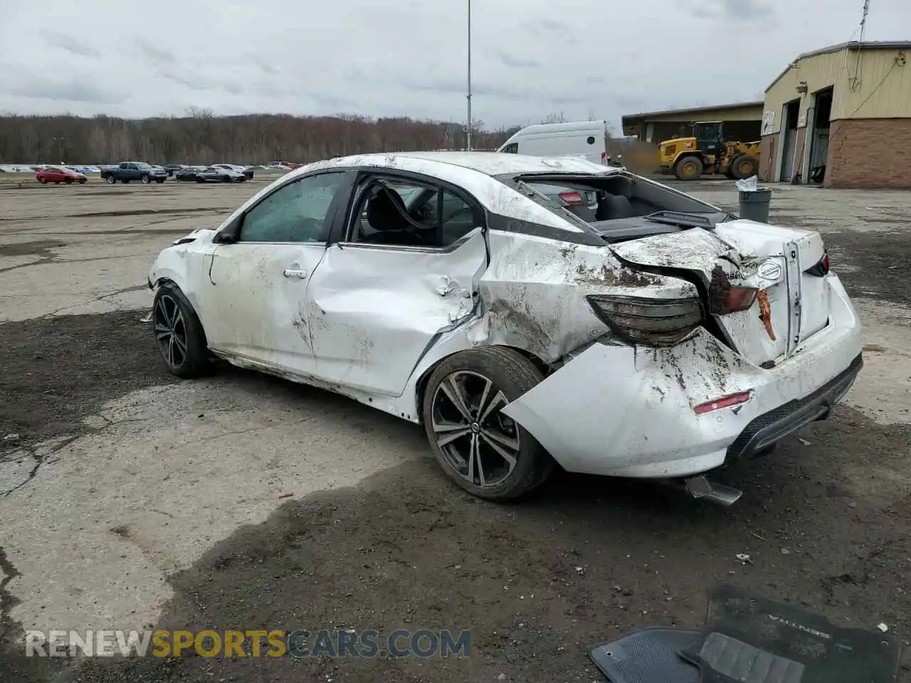 2 Photograph of a damaged car 3N1AB8DV3MY316882 NISSAN SENTRA 2021