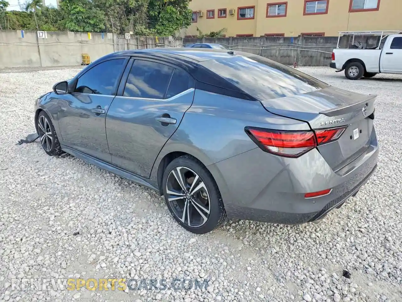 2 Photograph of a damaged car 3N1AB8DV4MY263898 NISSAN SENTRA 2021