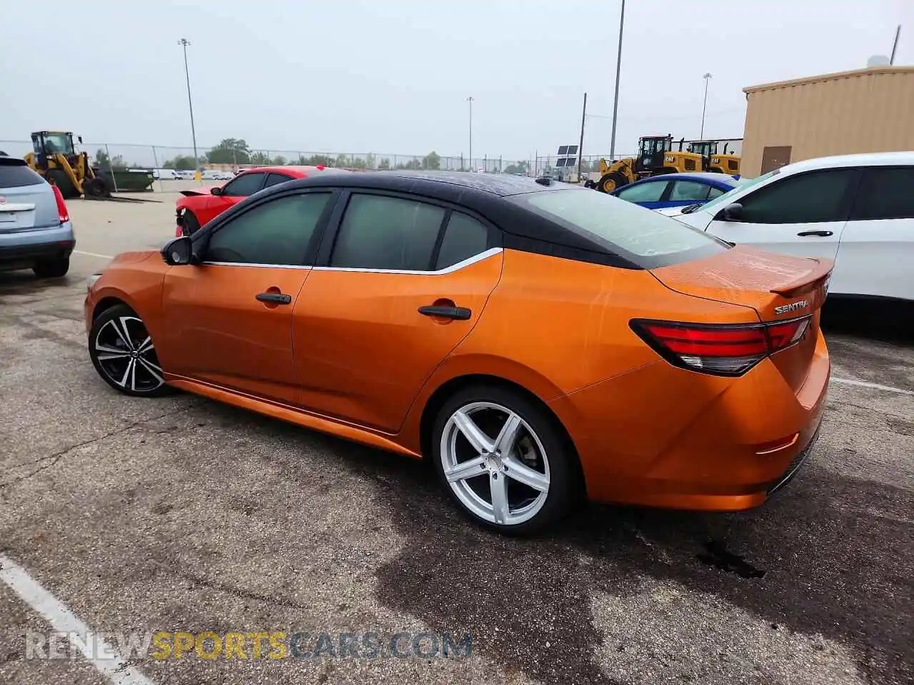 2 Photograph of a damaged car 3N1AB8DV4MY280412 NISSAN SENTRA 2021