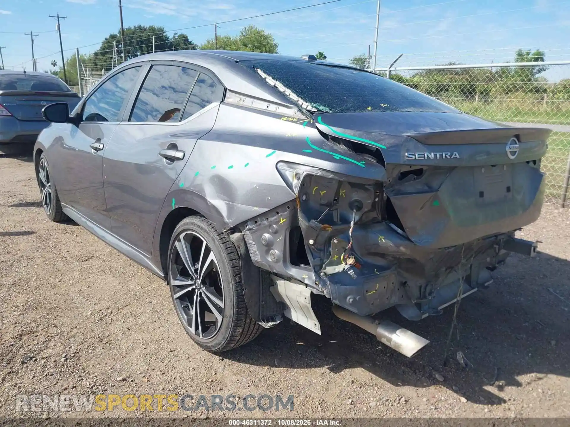 3 Фотография поврежденного автомобиля 3N1AB8DV5MY203841 NISSAN SENTRA 2021