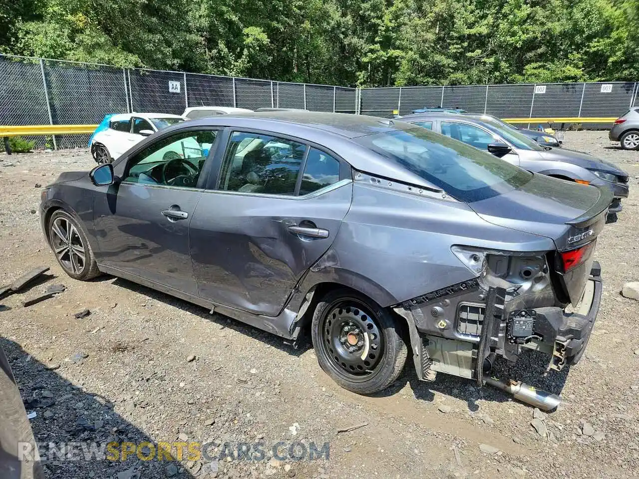 2 Photograph of a damaged car 3N1AB8DV6MY202892 NISSAN SENTRA 2021