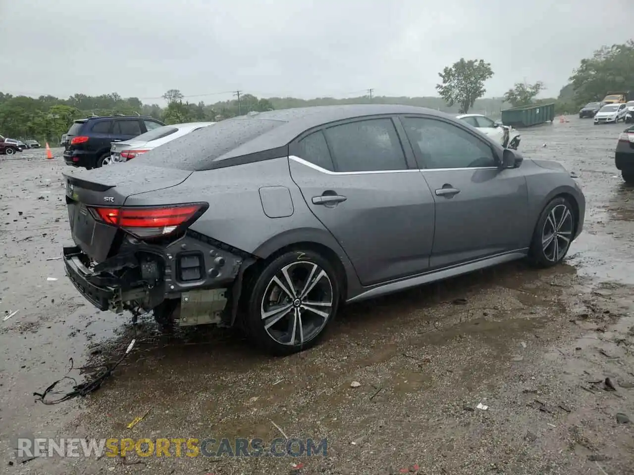 3 Photograph of a damaged car 3N1AB8DV6MY209129 NISSAN SENTRA 2021