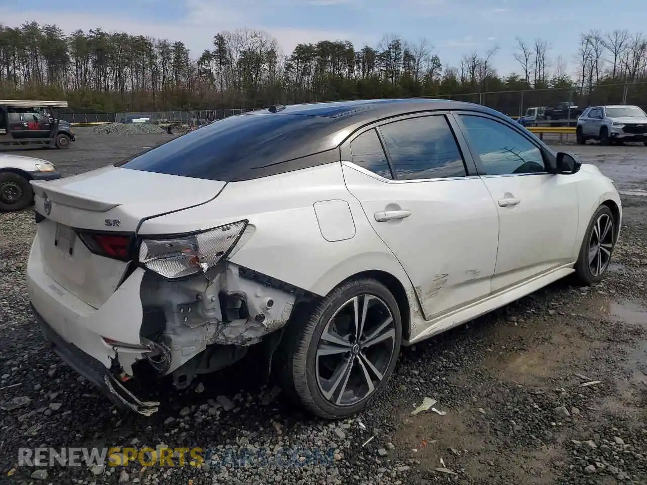 3 Photograph of a damaged car 3N1AB8DV6MY287216 NISSAN SENTRA 2021