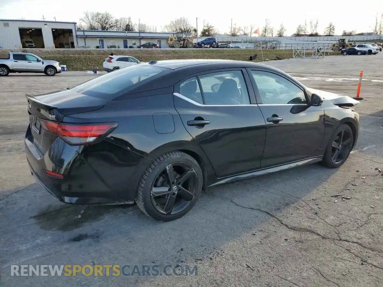 3 Photograph of a damaged car 3N1AB8DV6MY325835 NISSAN SENTRA 2021