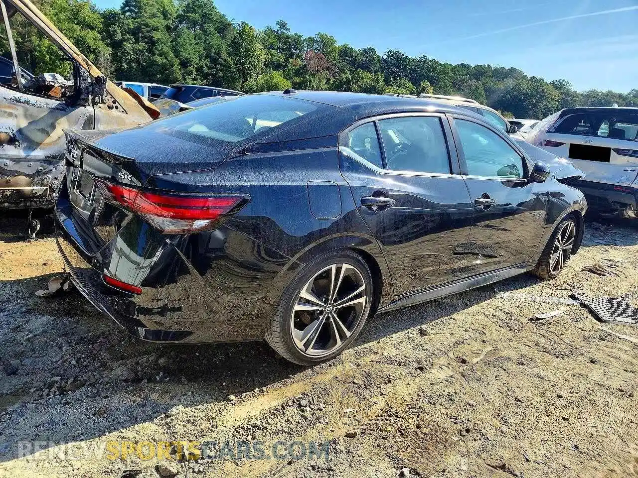 3 Photograph of a damaged car 3N1AB8DV7MY212833 NISSAN SENTRA 2021
