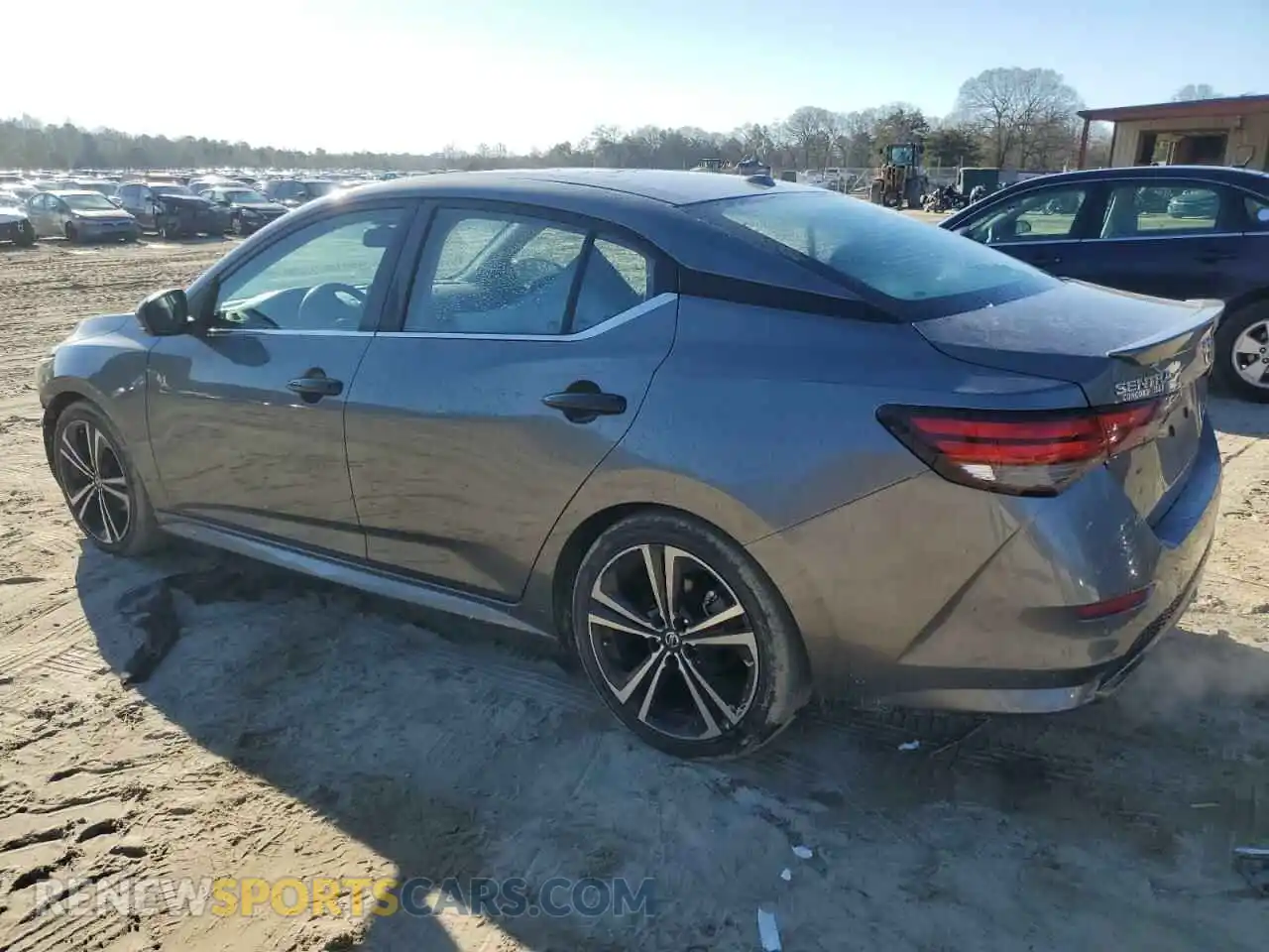 2 Photograph of a damaged car 3N1AB8DV7MY219555 NISSAN SENTRA 2021