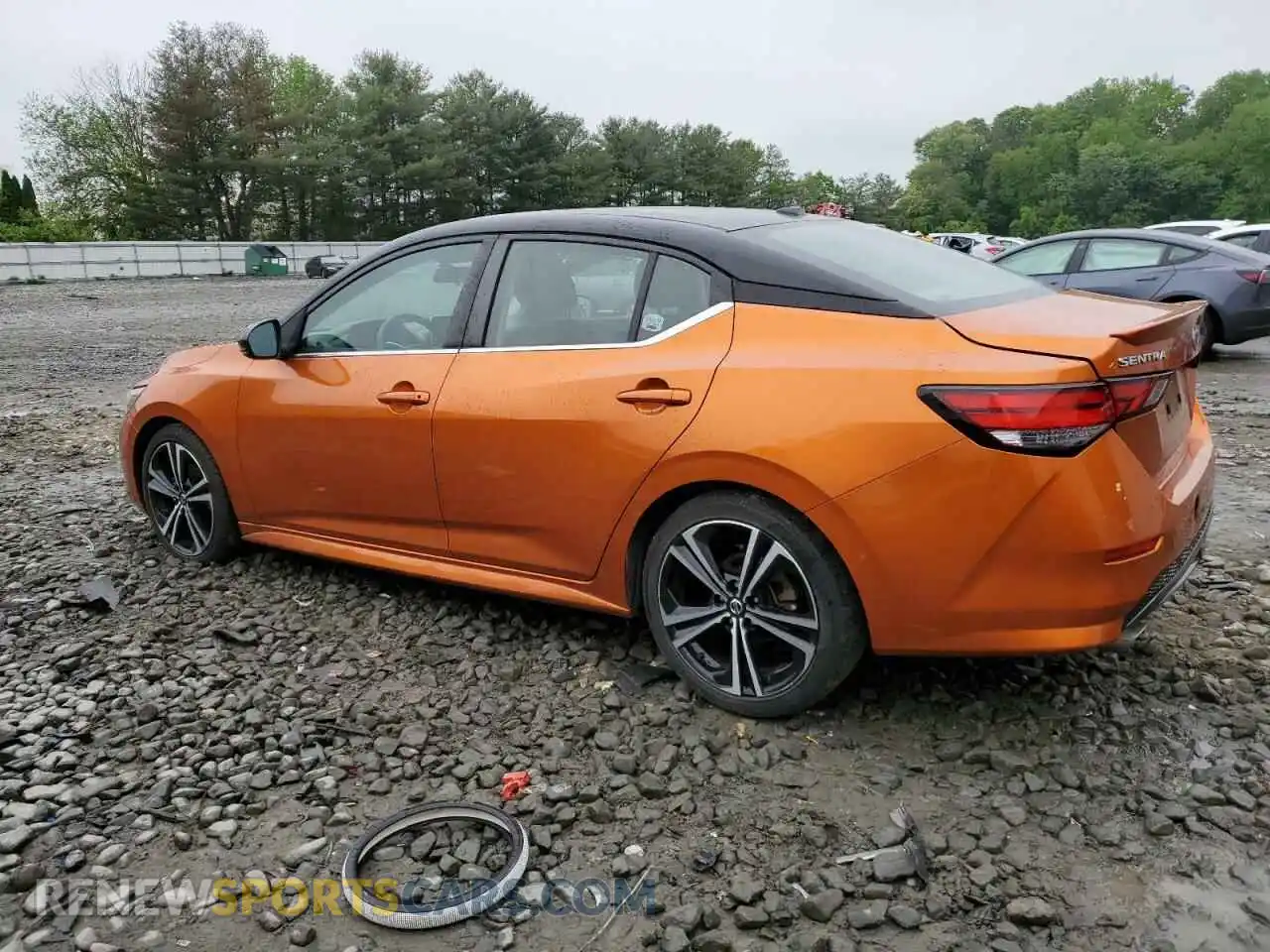 2 Photograph of a damaged car 3N1AB8DV7MY249221 NISSAN SENTRA 2021