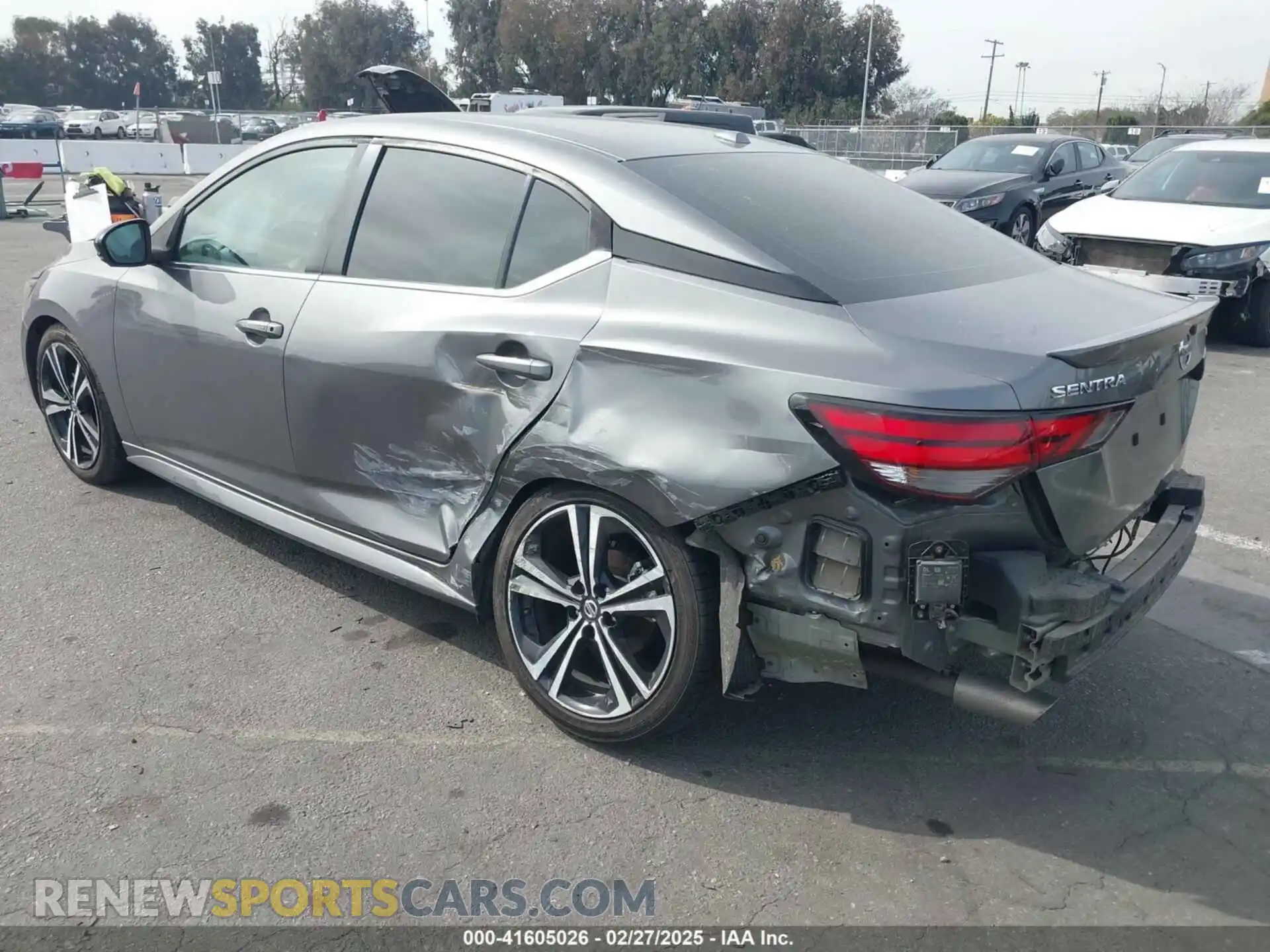 3 Photograph of a damaged car 3N1AB8DV7MY289475 NISSAN SENTRA 2021