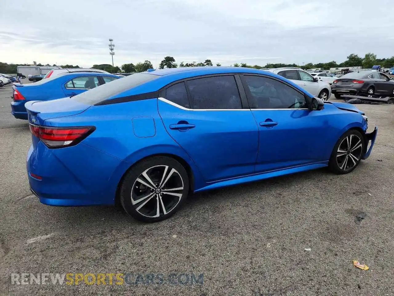 3 Photograph of a damaged car 3N1AB8DV7MY331885 NISSAN SENTRA 2021