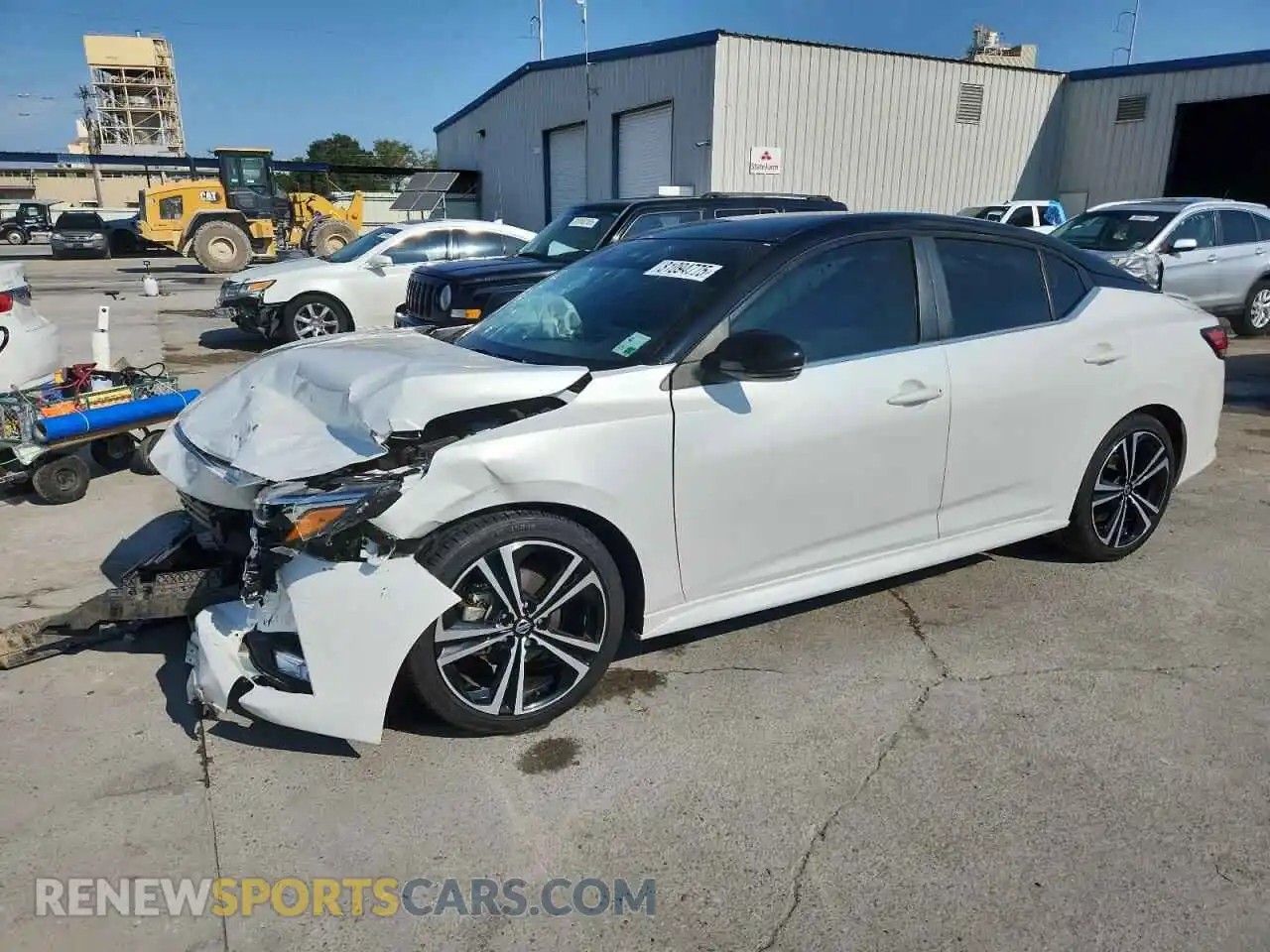 1 Photograph of a damaged car 3N1AB8DV8MY200805 NISSAN SENTRA 2021
