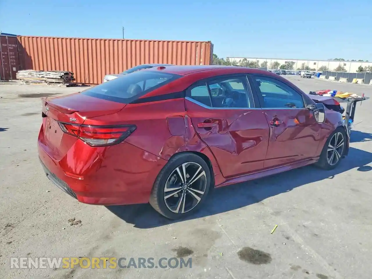 3 Photograph of a damaged car 3N1AB8DV8MY217328 NISSAN SENTRA 2021