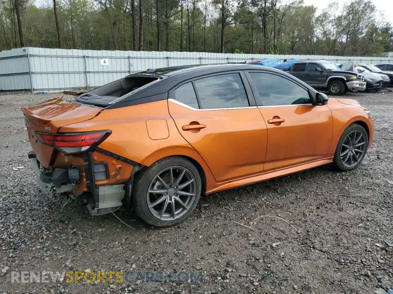 3 Photograph of a damaged car 3N1AB8DV8MY263368 NISSAN SENTRA 2021