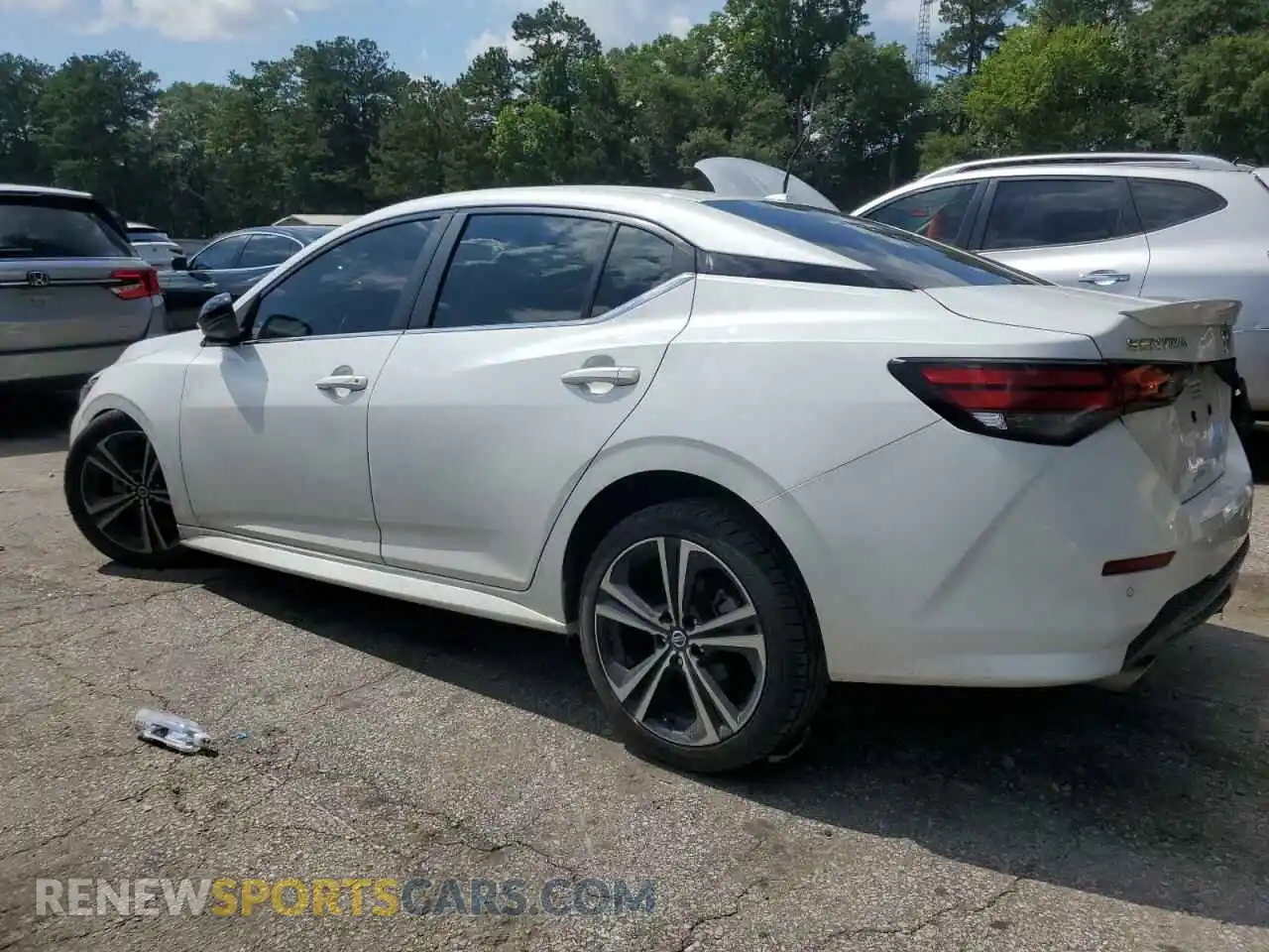 2 Photograph of a damaged car 3N1AB8DV9MY259930 NISSAN SENTRA 2021