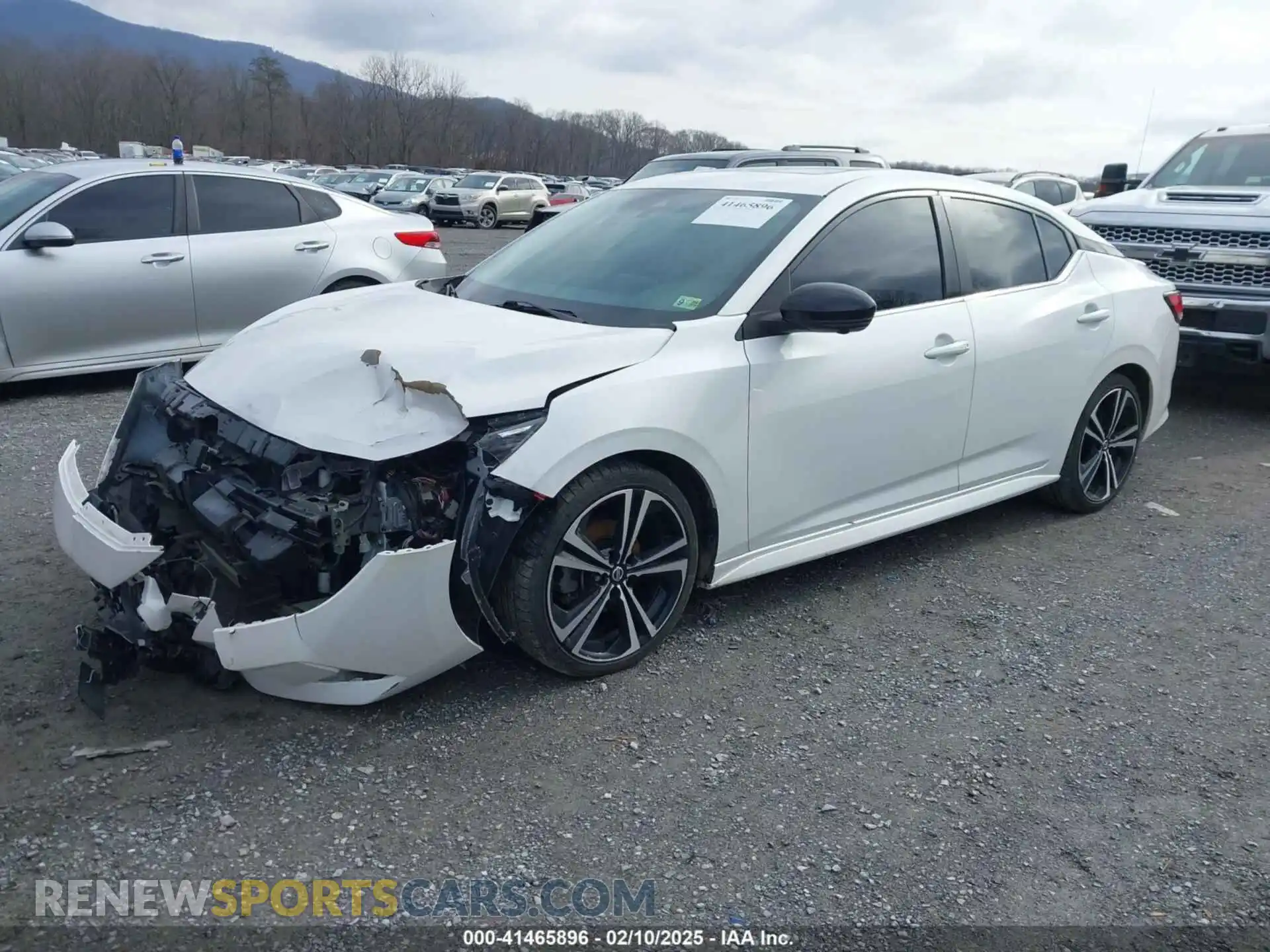 2 Photograph of a damaged car 3N1AB8DV9MY264996 NISSAN SENTRA 2021