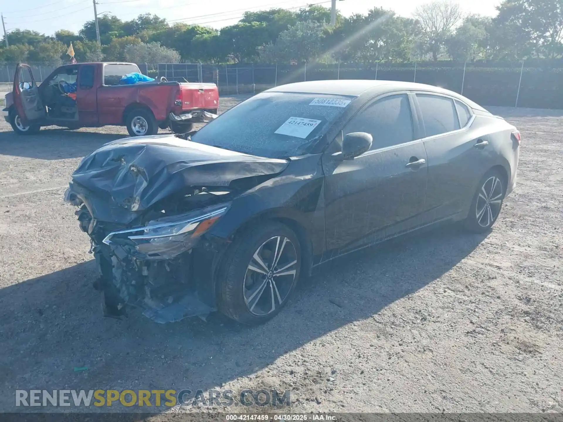2 Photograph of a damaged car 3N1AB8DV9MY288232 NISSAN SENTRA 2021