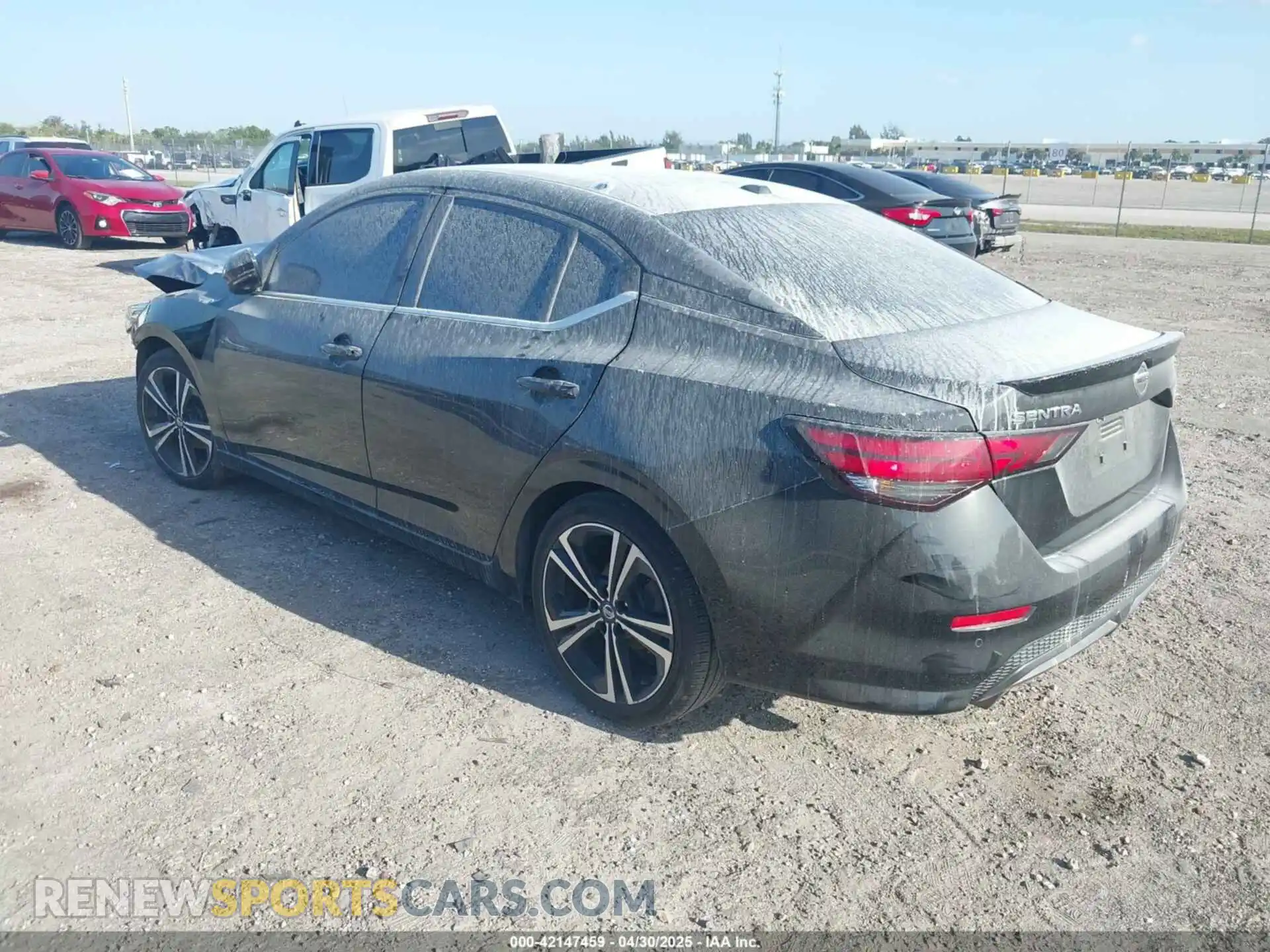 3 Photograph of a damaged car 3N1AB8DV9MY288232 NISSAN SENTRA 2021