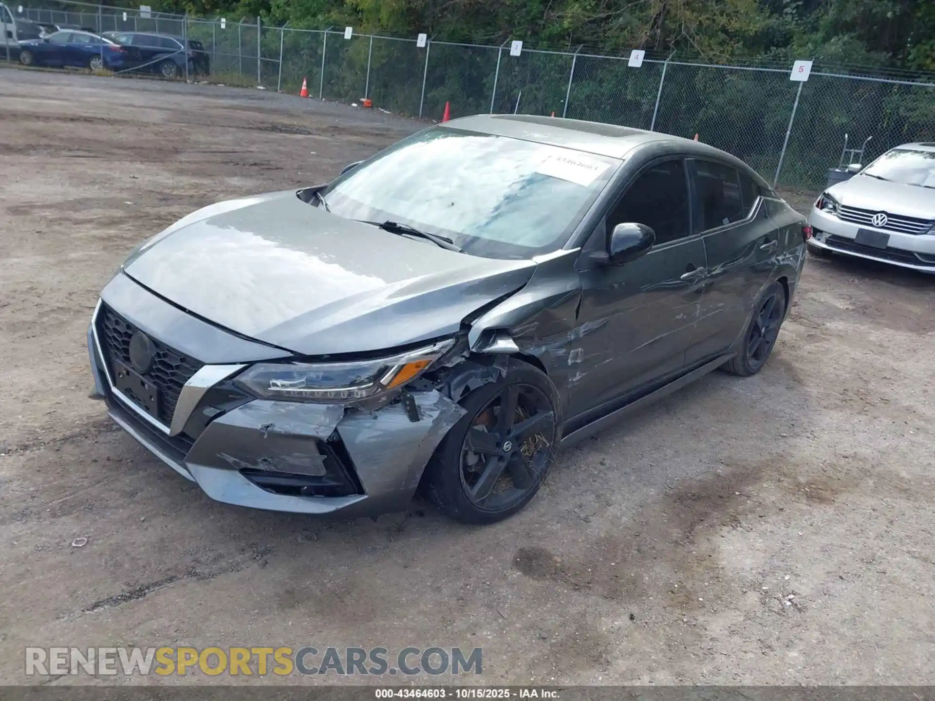 2 Photograph of a damaged car 3N1AB8DV9MY320077 NISSAN SENTRA 2021