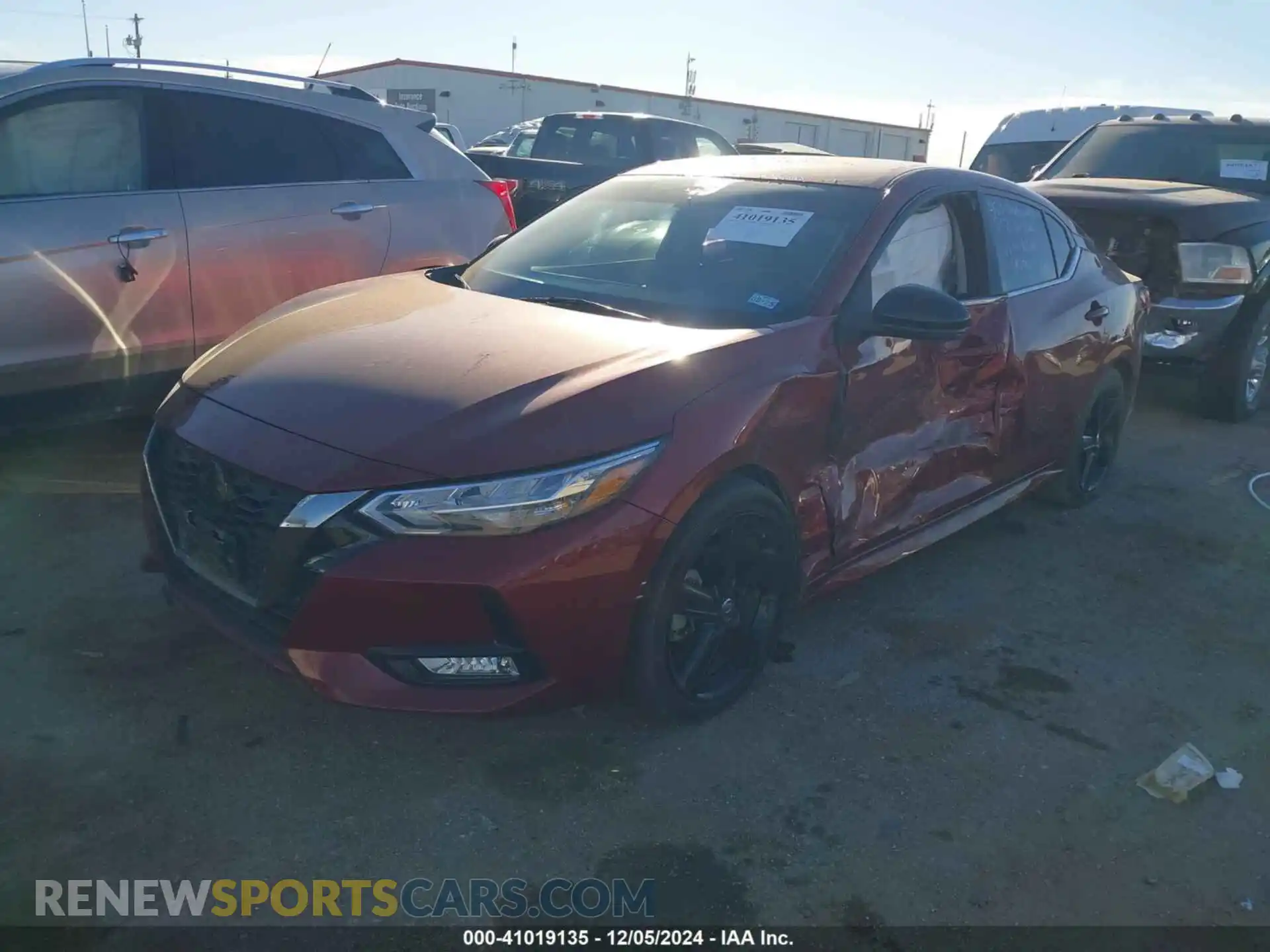 2 Photograph of a damaged car 3N1AB8DVXMY321111 NISSAN SENTRA 2021