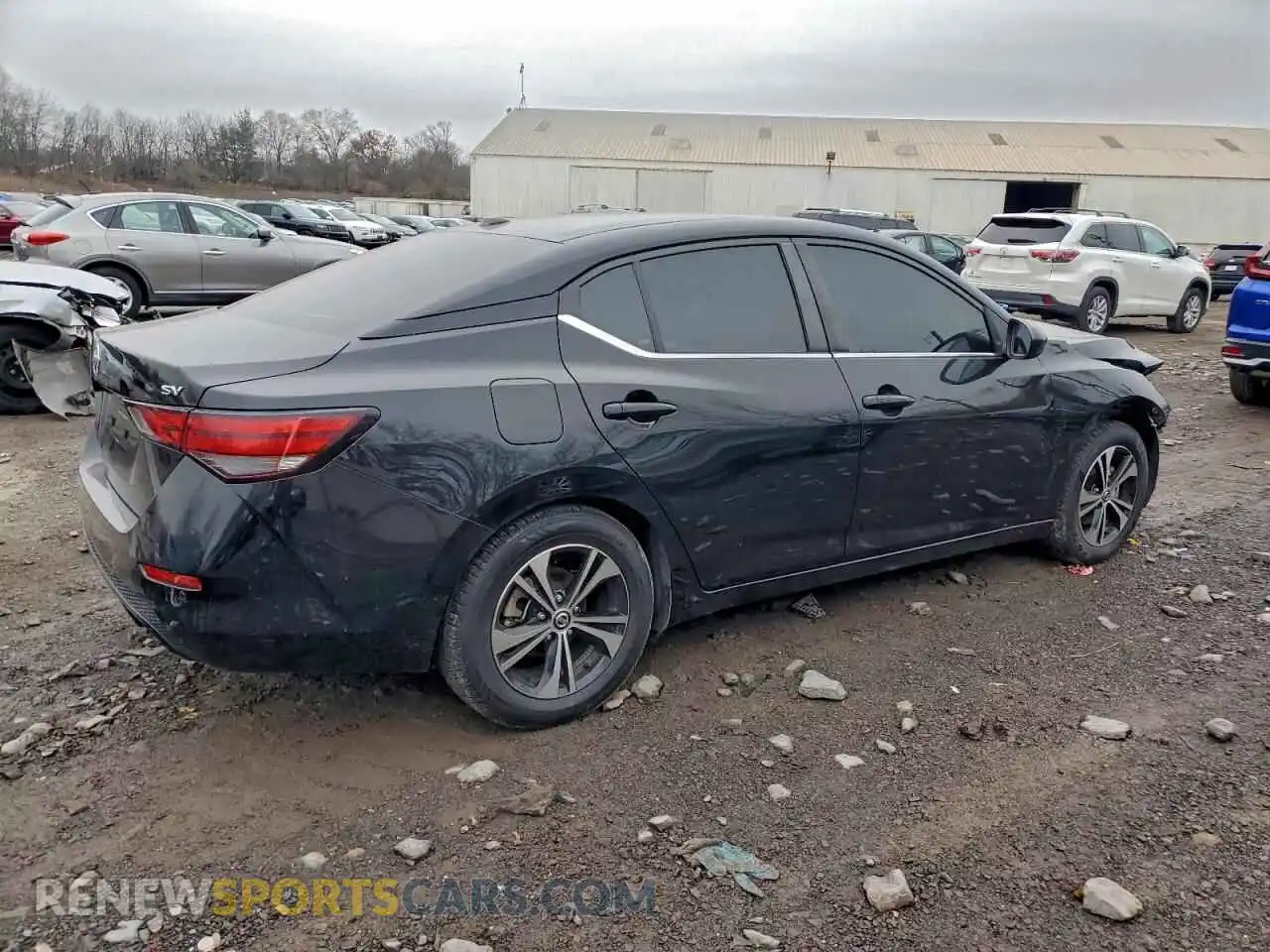 3 Photograph of a damaged car 3N1AB8CV4NY242519 NISSAN SENTRA 2022