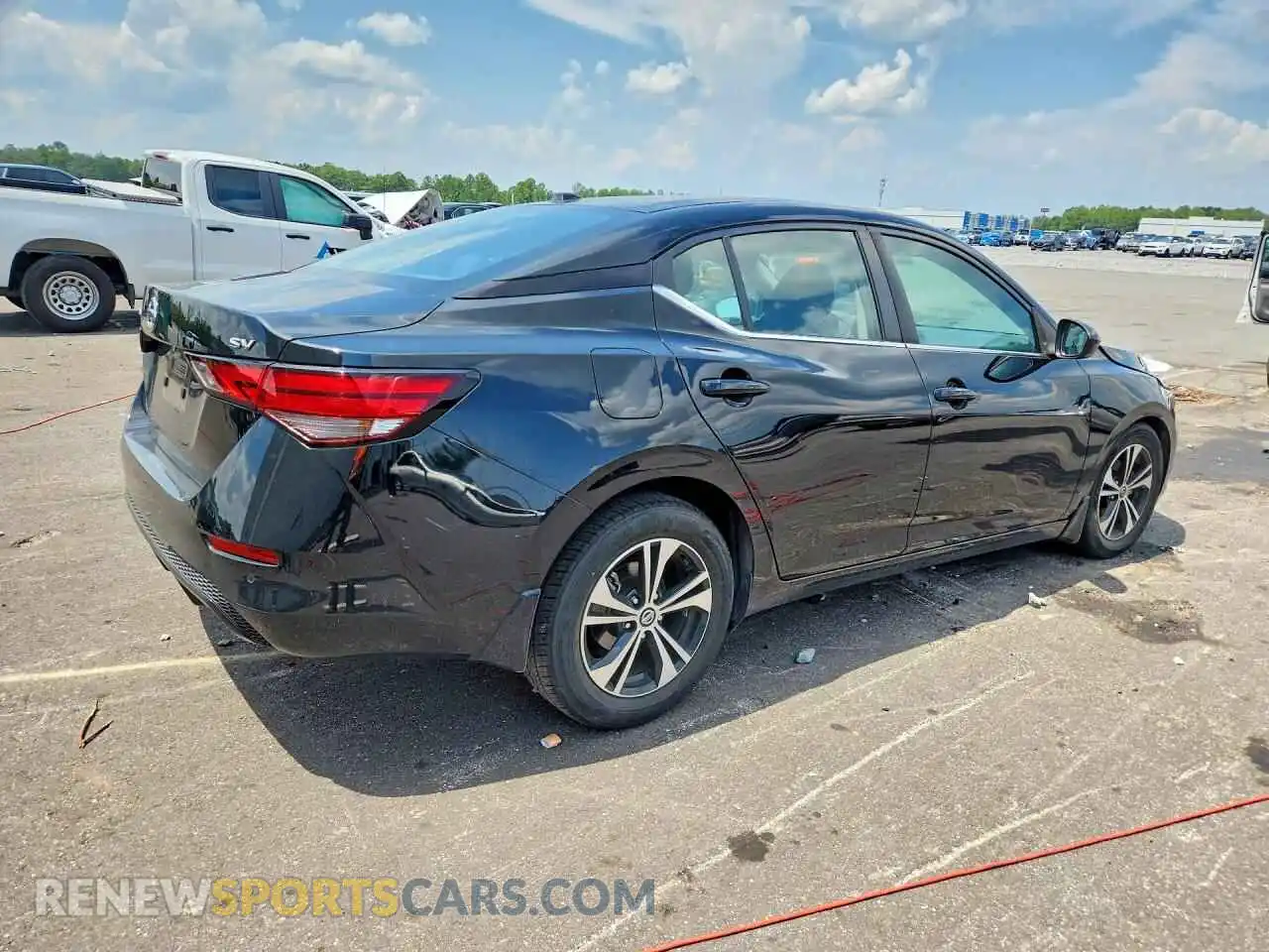 3 Photograph of a damaged car 3N1AB8CV9NY247053 NISSAN SENTRA 2022