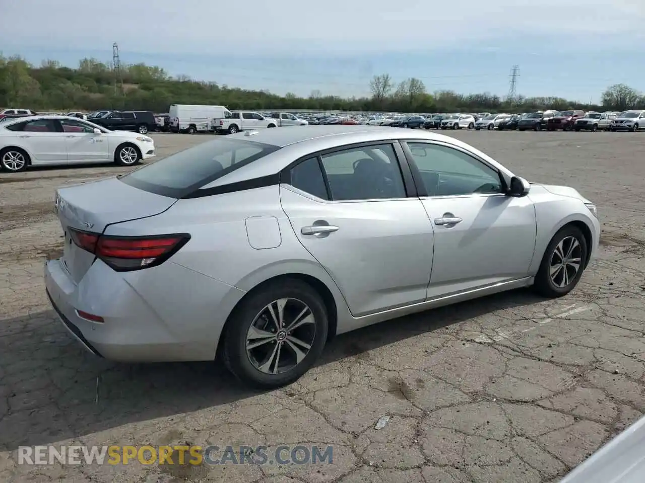 3 Photograph of a damaged car 3N1AB8CV0PY299979 NISSAN SENTRA 2023