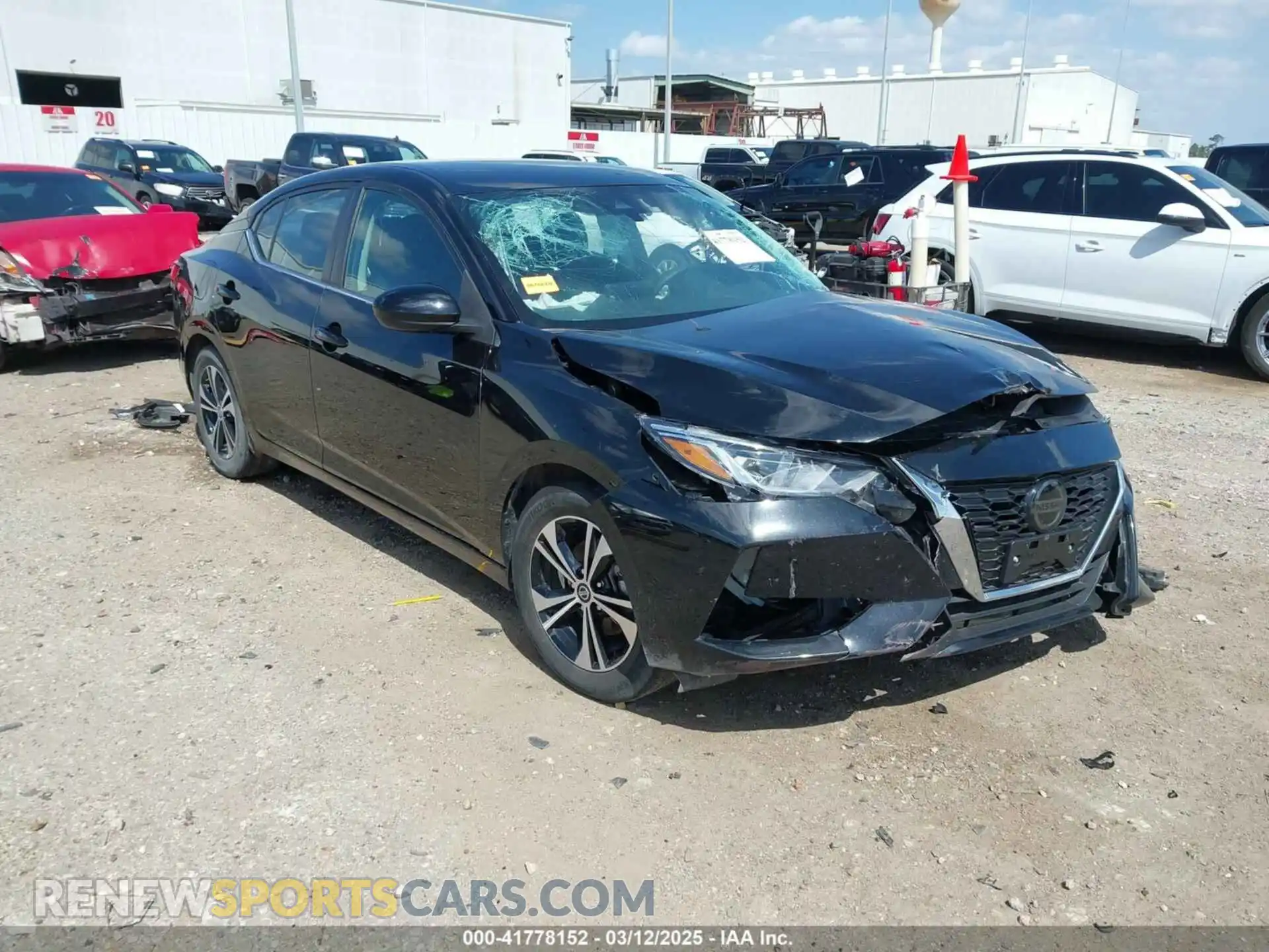 1 Photograph of a damaged car 3N1AB8CV1PY311461 NISSAN SENTRA 2023