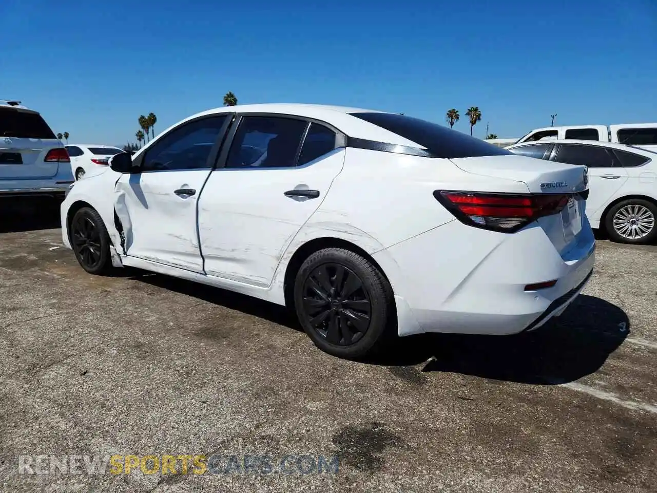 2 Photograph of a damaged car 3N1AB8BV2RY363802 NISSAN SENTRA 2024