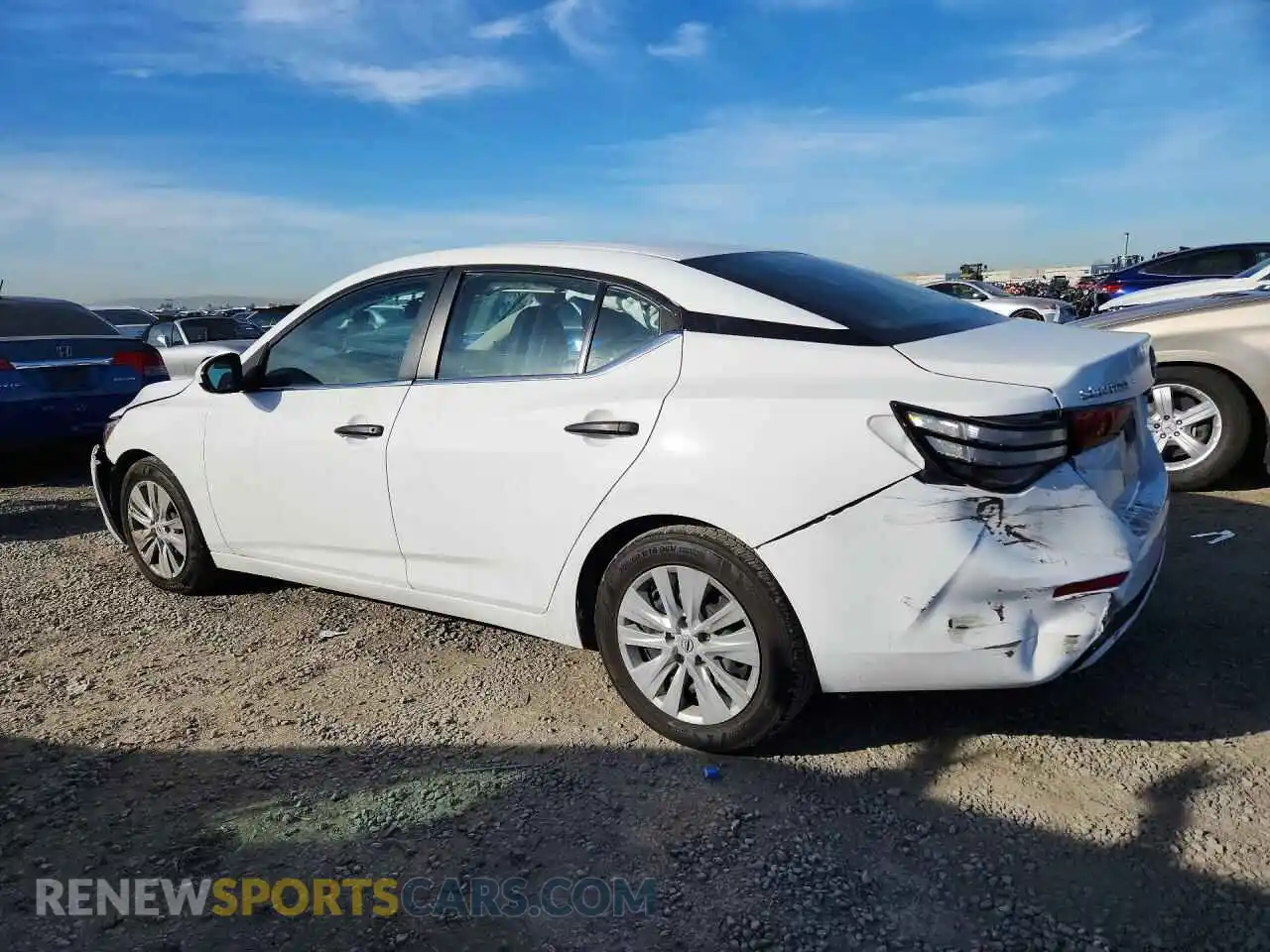 2 Photograph of a damaged car 3N1AB8BV5RY289937 NISSAN SENTRA 2024