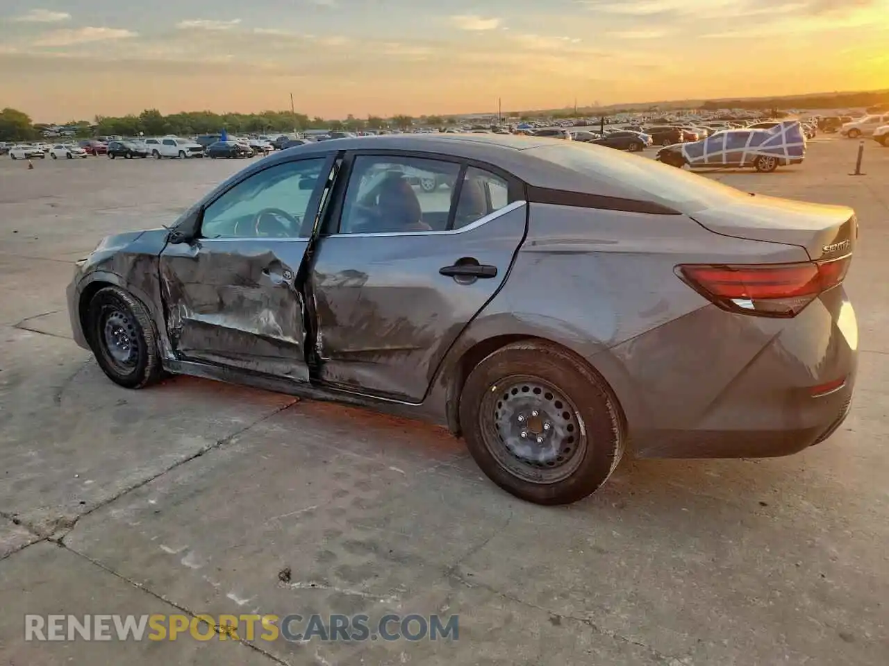 2 Photograph of a damaged car 3N1AB8BV6RY278705 NISSAN SENTRA 2024