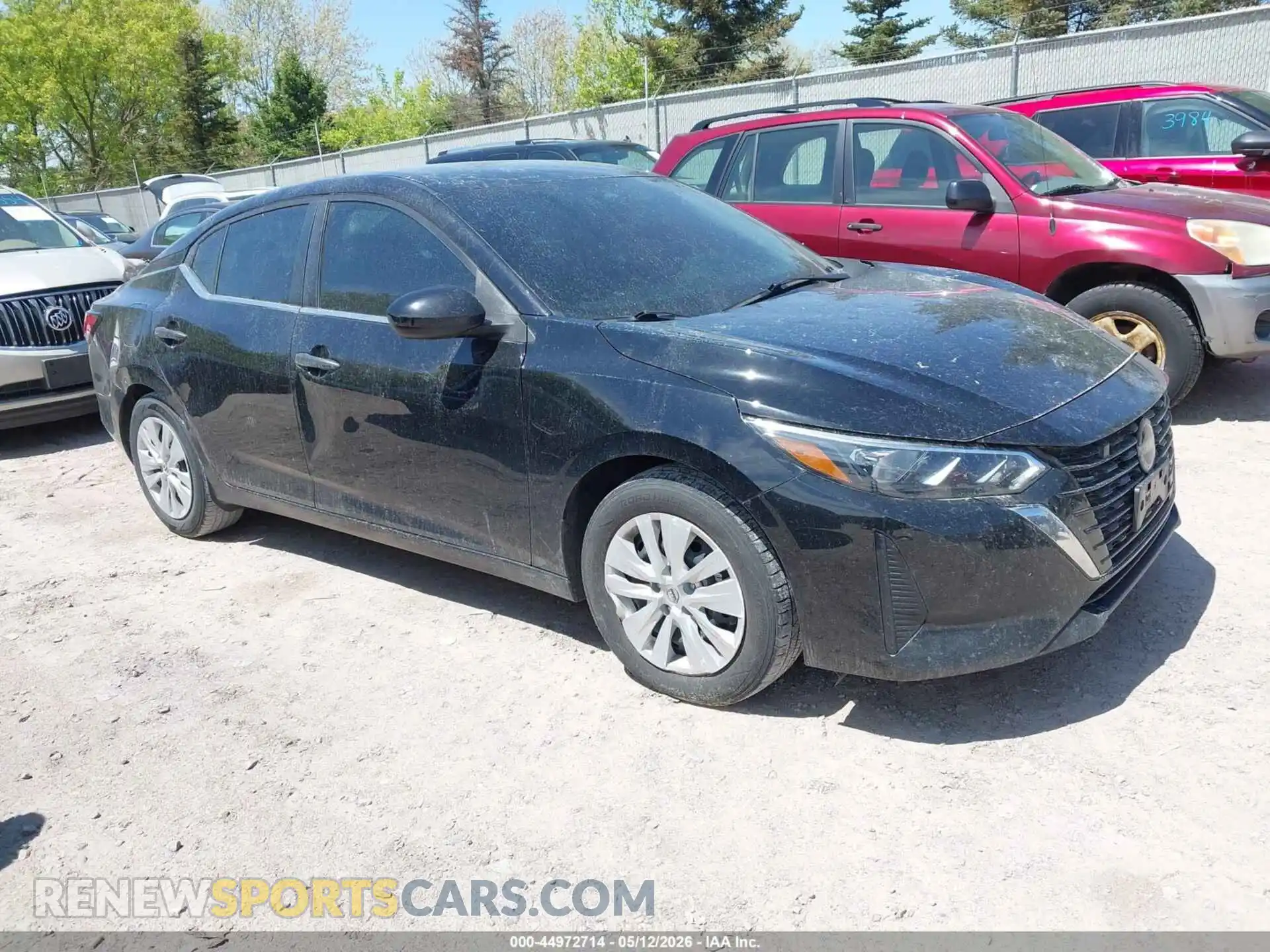 1 Photograph of a damaged car 3N1AB8BV7RY209523 NISSAN SENTRA 2024