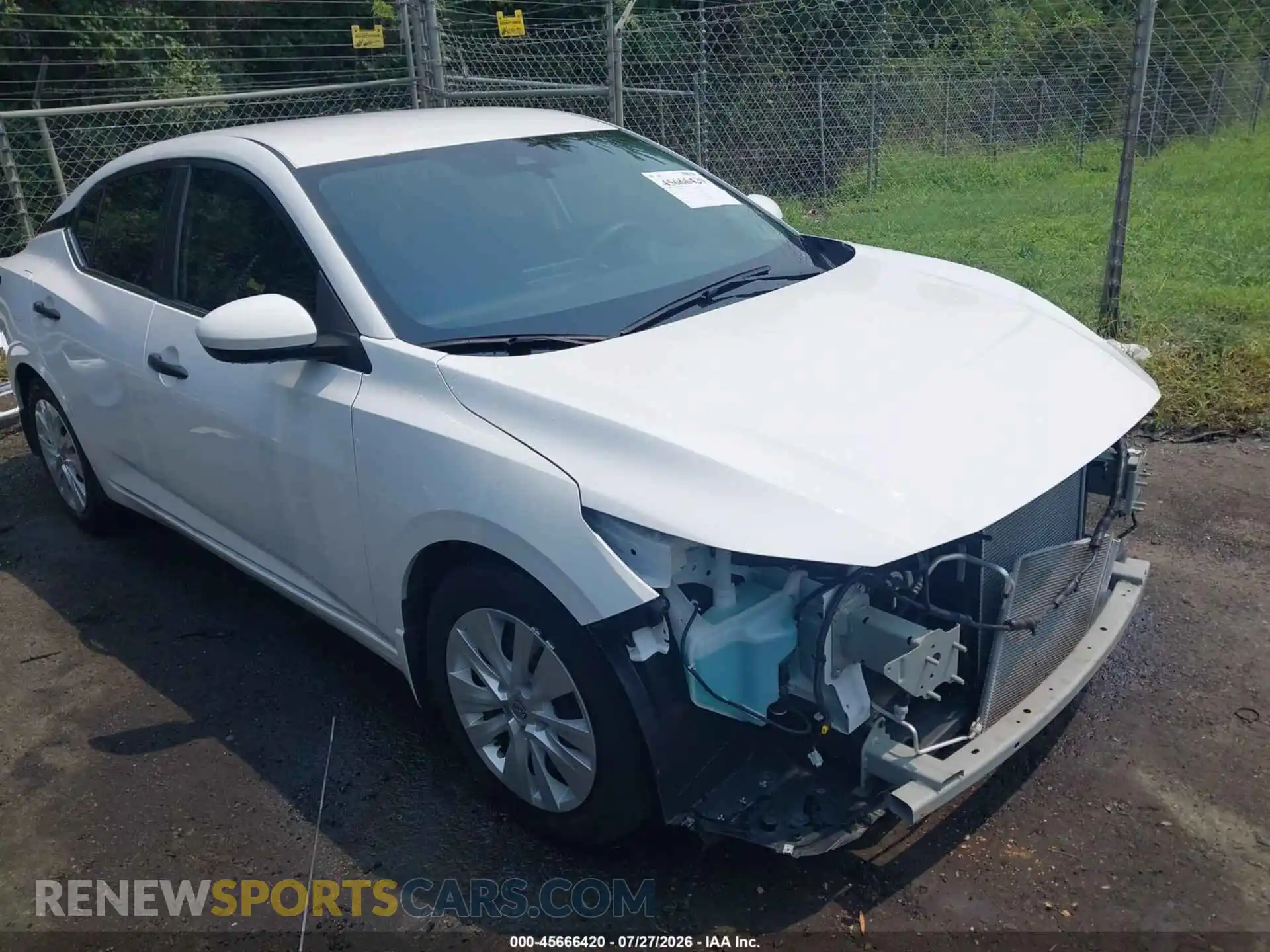 1 fotografías del automóvil dañado 3N1AB8BV9RY262871 NISSAN SENTRA 2024