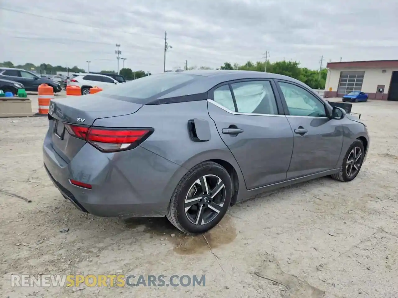 3 fotografías del automóvil dañado 3N1AB8CV0RY217624 NISSAN SENTRA 2024