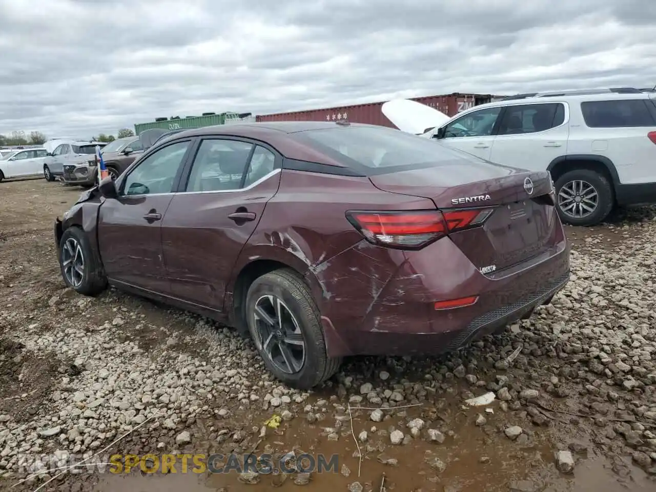 2 Photograph of a damaged car 3N1AB8CV0RY305637 NISSAN SENTRA 2024