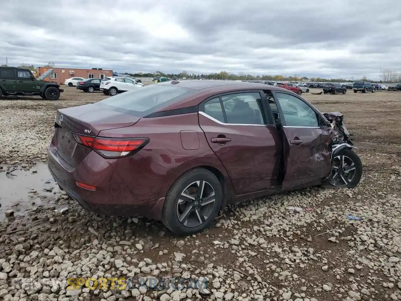 3 Photograph of a damaged car 3N1AB8CV0RY305637 NISSAN SENTRA 2024