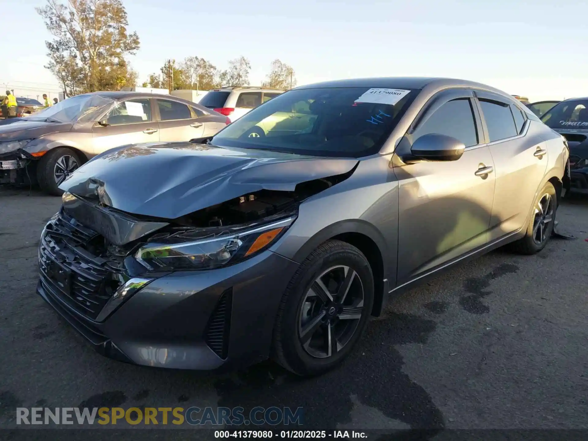 2 Photograph of a damaged car 3N1AB8CV0RY374716 NISSAN SENTRA 2024