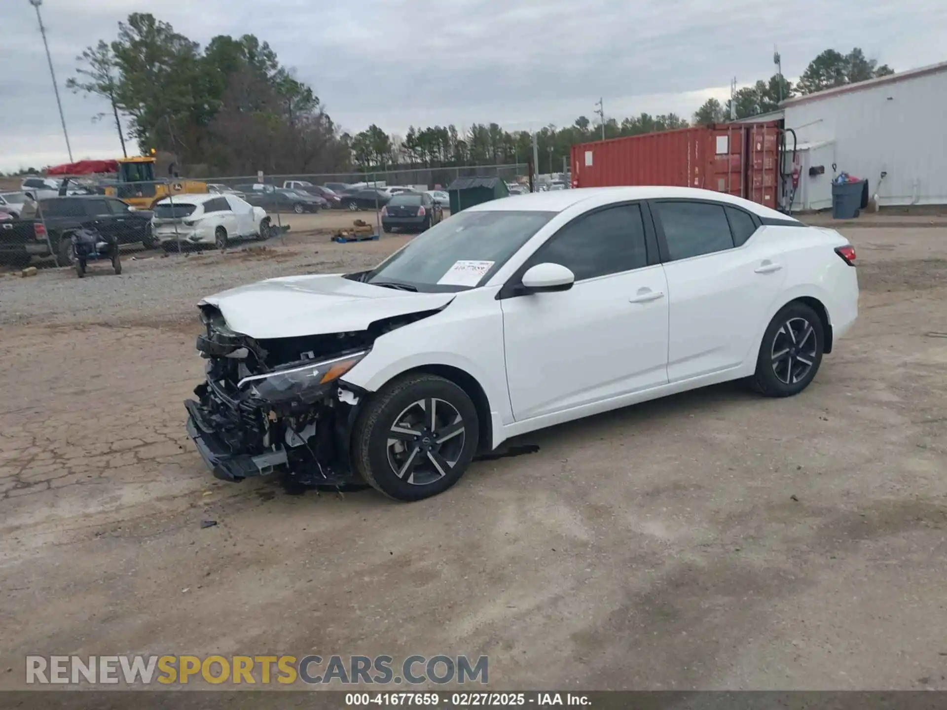 2 Photograph of a damaged car 3N1AB8CV1RY368357 NISSAN SENTRA 2024