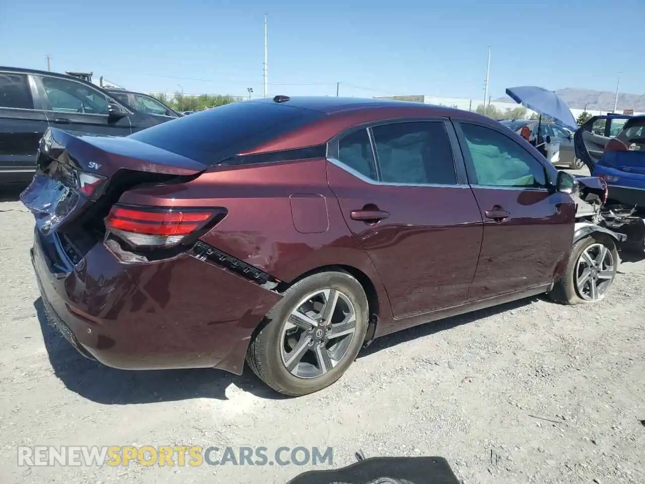 3 Photograph of a damaged car 3N1AB8CV2RY242542 NISSAN SENTRA 2024