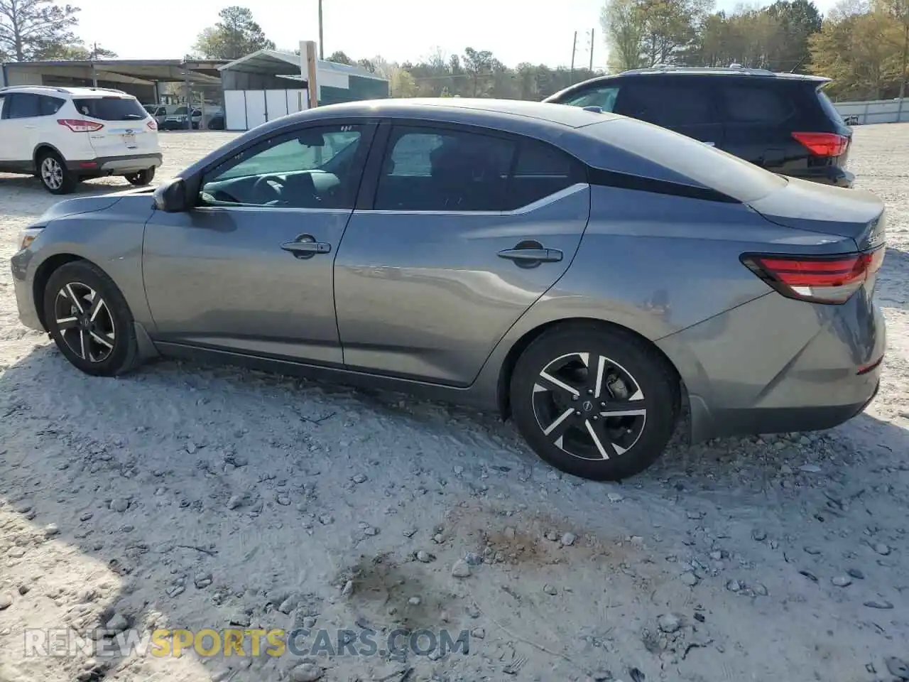 2 fotografías del automóvil dañado 3N1AB8CV2RY309673 NISSAN SENTRA 2024