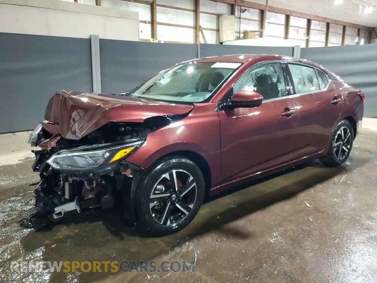 1 Photograph of a damaged car 3N1AB8CV2RY343368 NISSAN SENTRA 2024