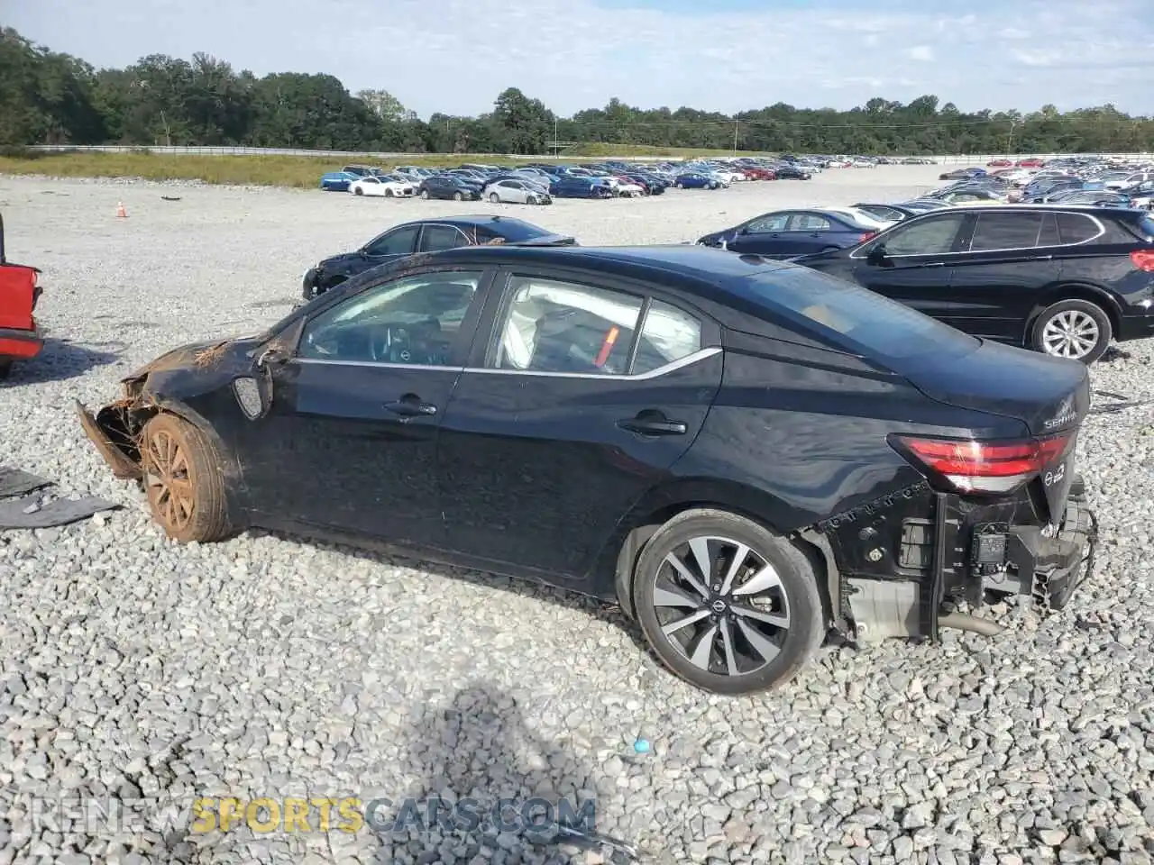 2 fotografías del automóvil dañado 3N1AB8CV3RY201952 NISSAN SENTRA 2024