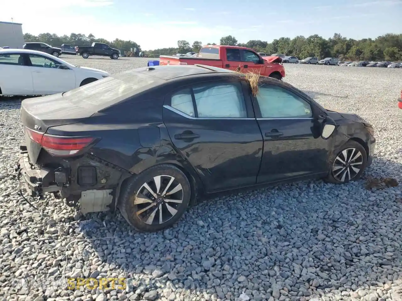 3 fotografías del automóvil dañado 3N1AB8CV3RY201952 NISSAN SENTRA 2024