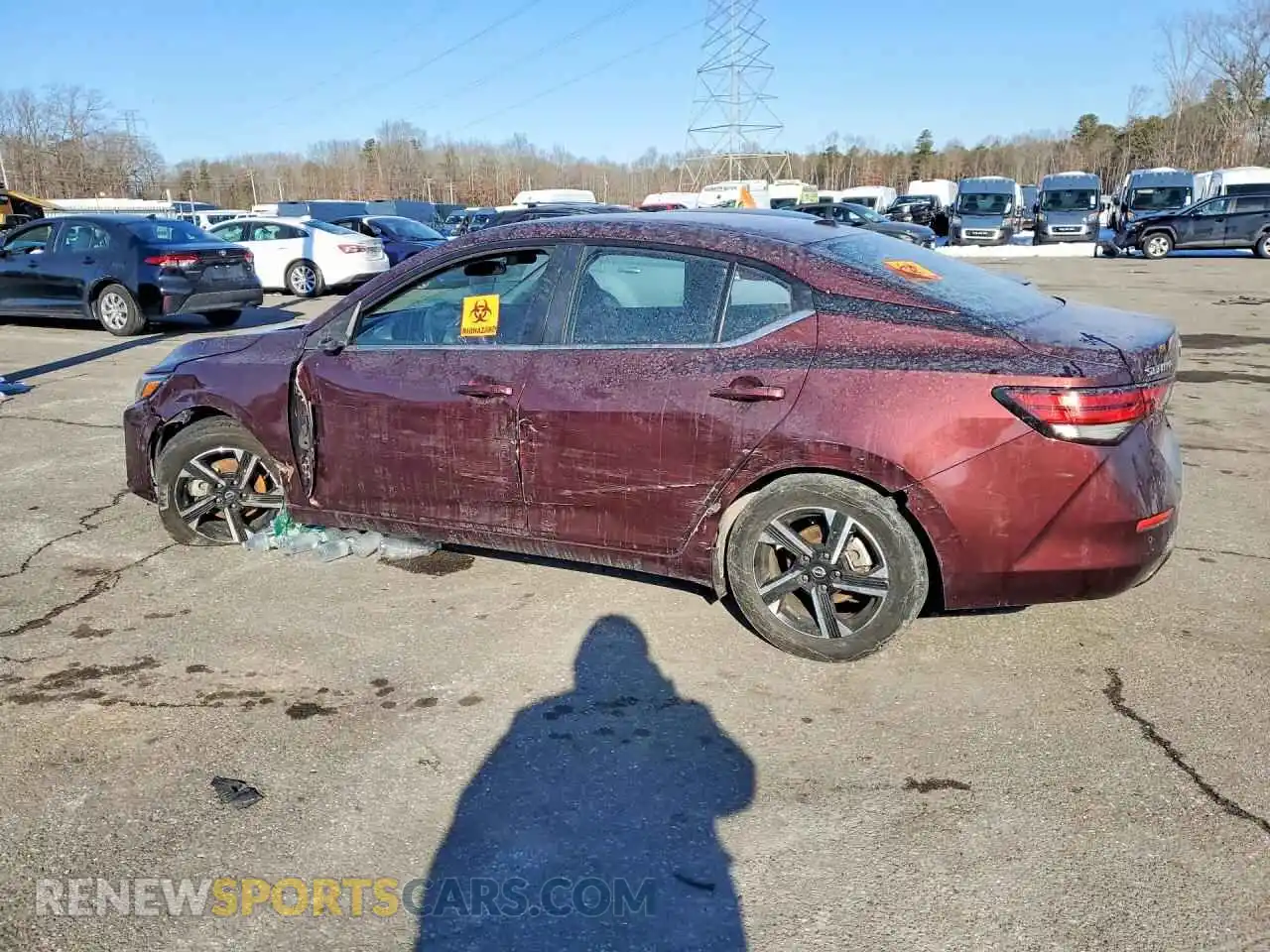 2 Photograph of a damaged car 3N1AB8CV4RY221529 NISSAN SENTRA 2024