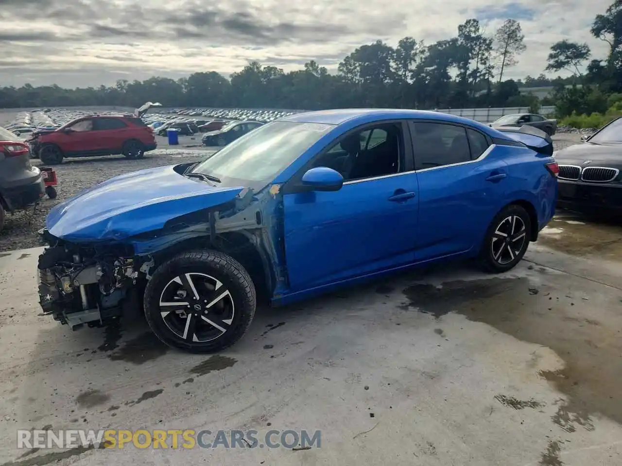 1 Photograph of a damaged car 3N1AB8CV4RY299535 NISSAN SENTRA 2024