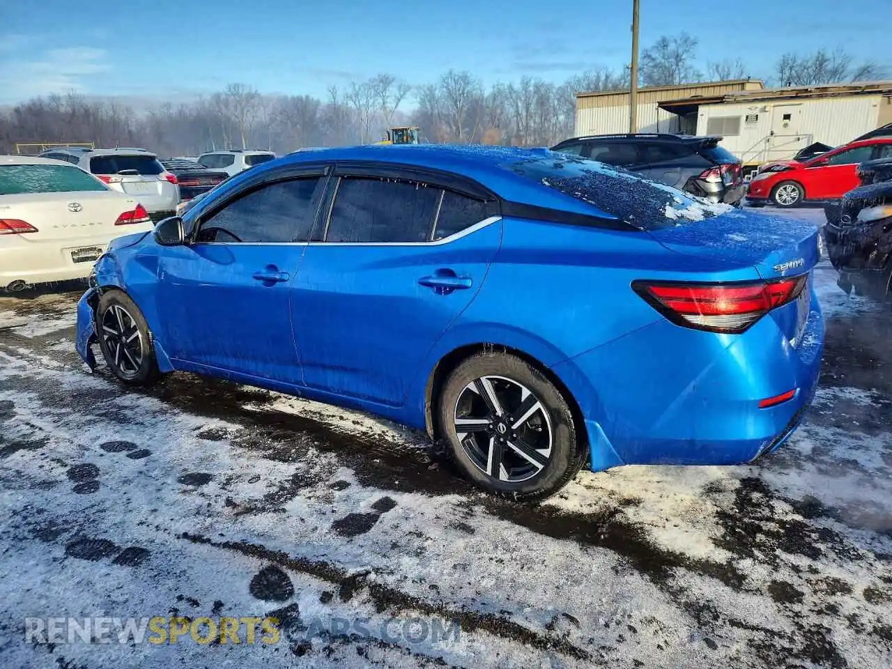 2 fotografías del automóvil dañado 3N1AB8CV4RY388019 NISSAN SENTRA 2024