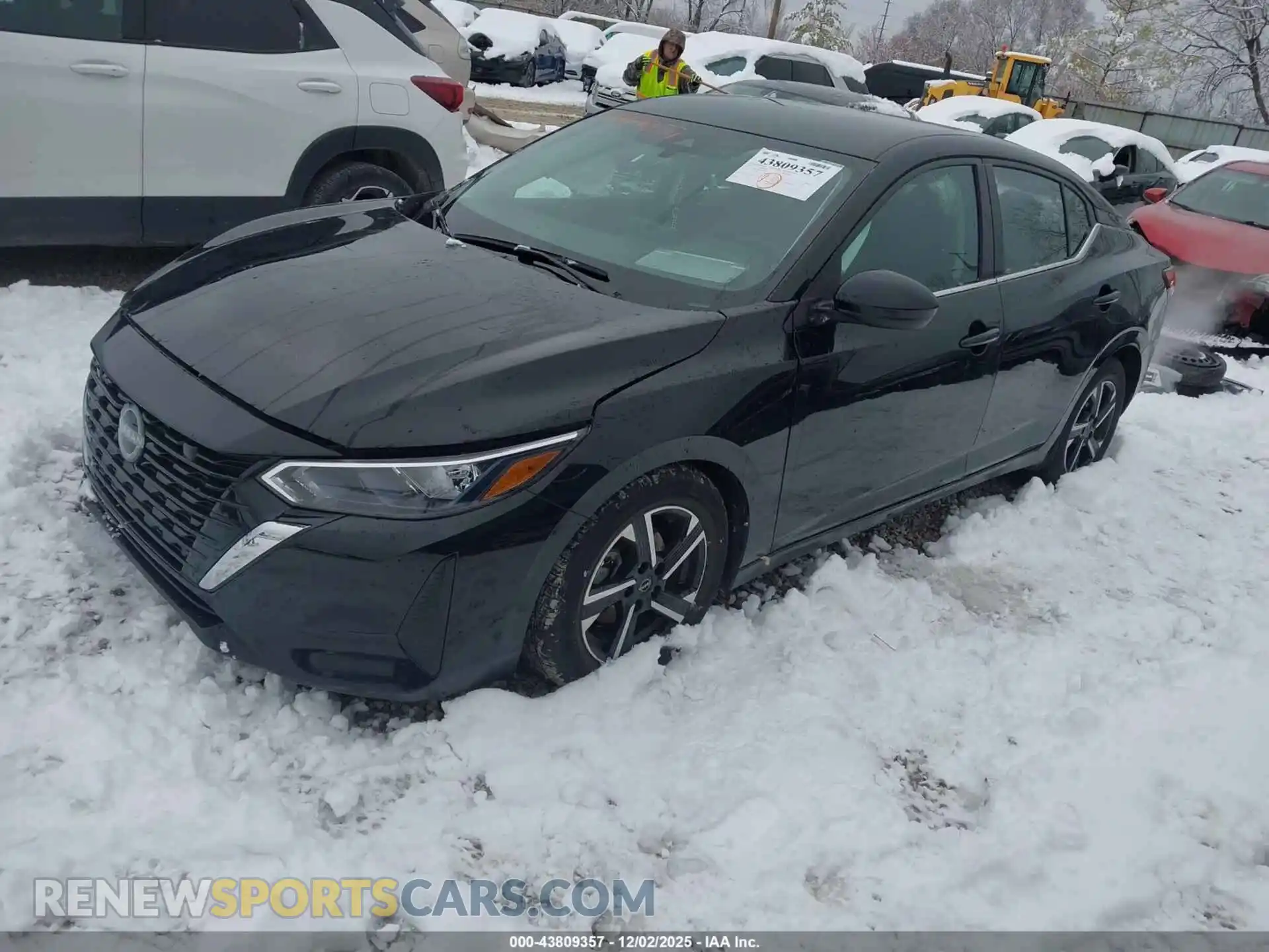 2 Photograph of a damaged car 3N1AB8CV5RY253406 NISSAN SENTRA 2024