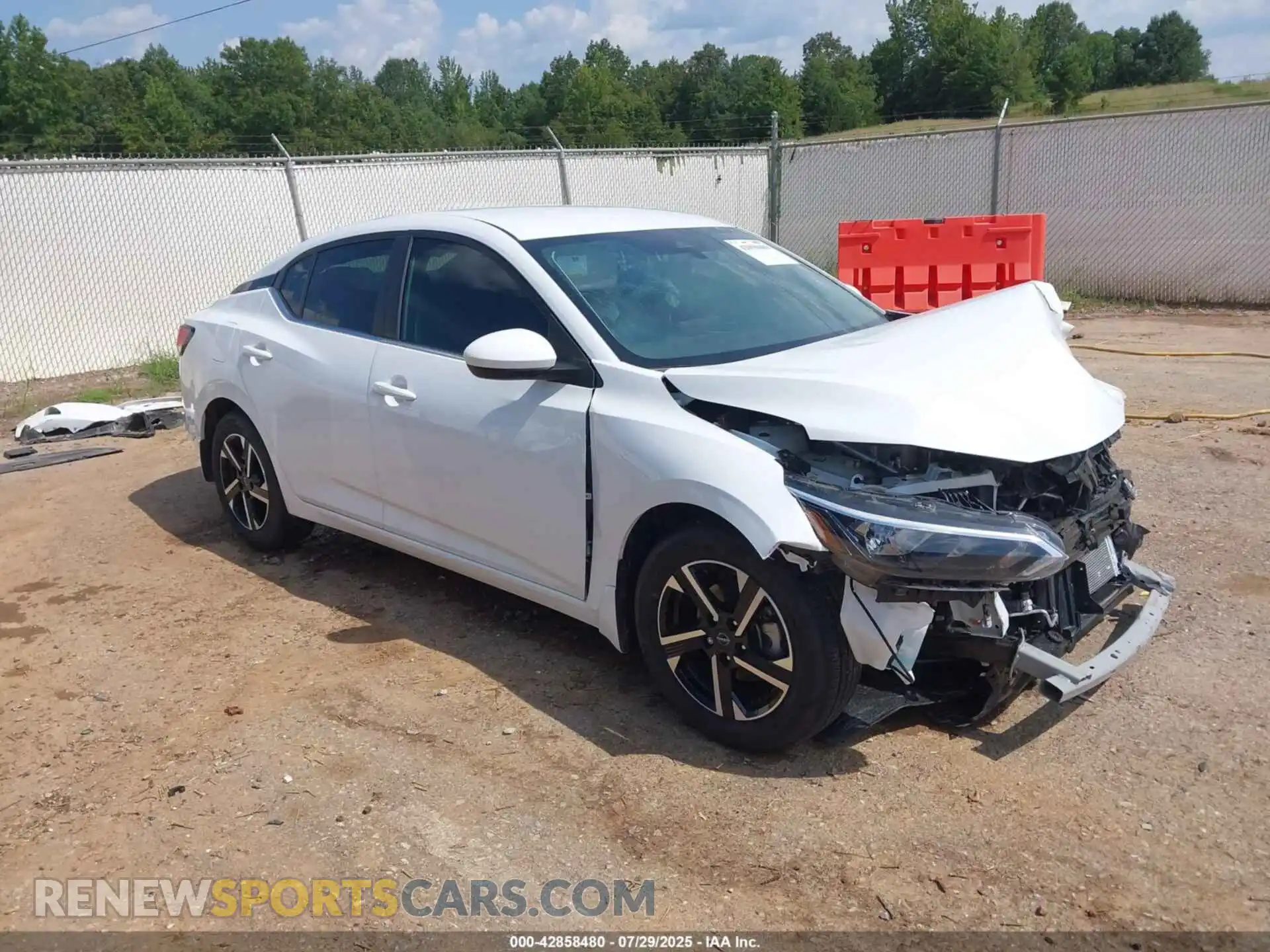 1 Photograph of a damaged car 3N1AB8CV5RY321610 NISSAN SENTRA 2024